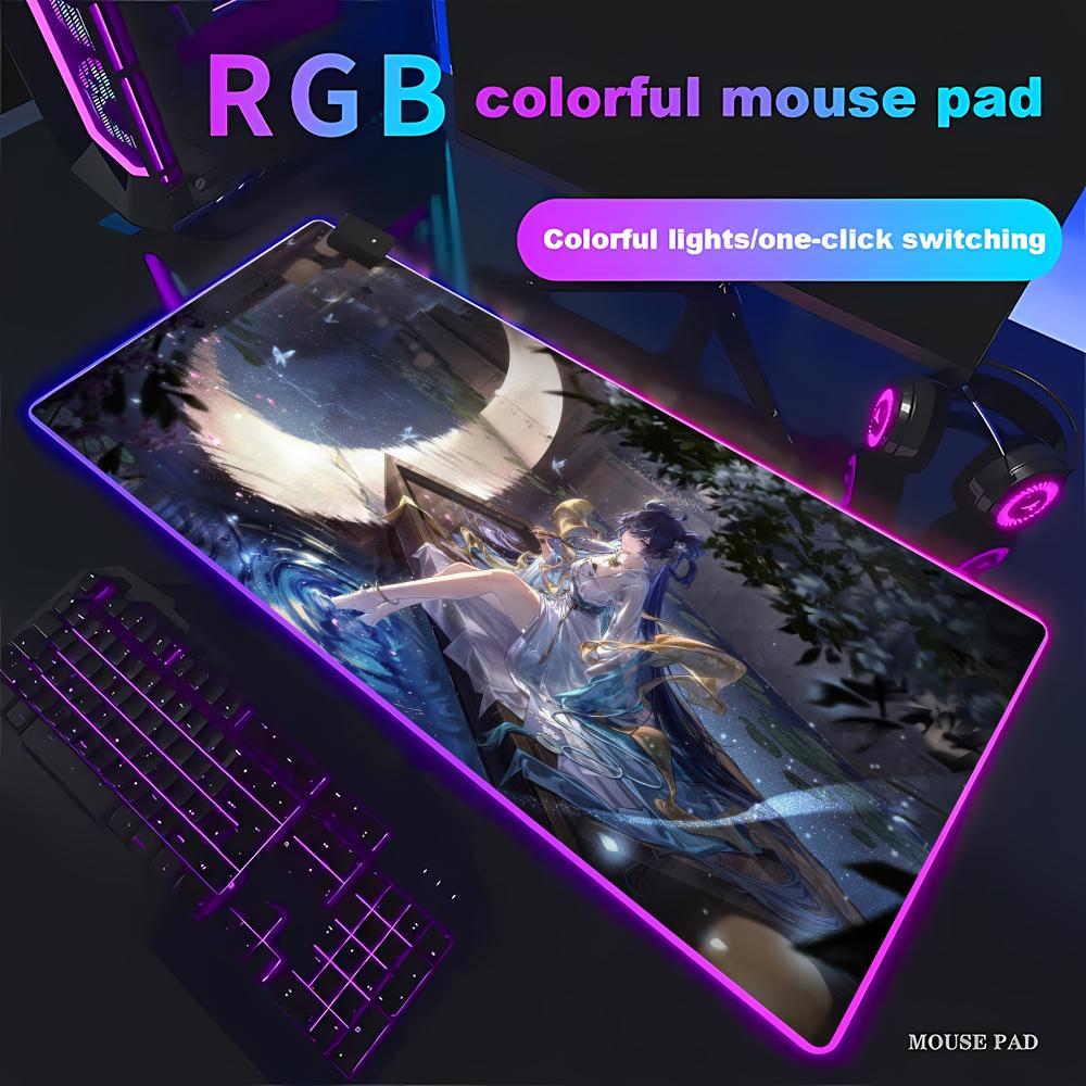 Rgb Mousepad - Tapis de souris de jeu XXL
