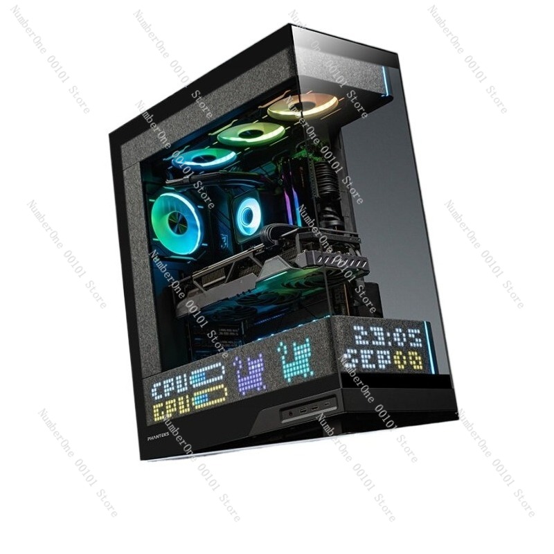 Pc Gaming Aquarium - Boîtier PC de jeu ATX Mid-Tower