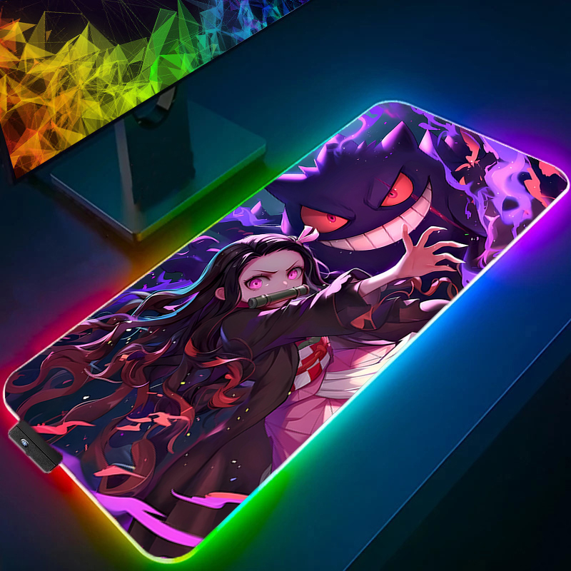 Grand tapis de souris rvb, pou - Rgb Mousepad avis et prix