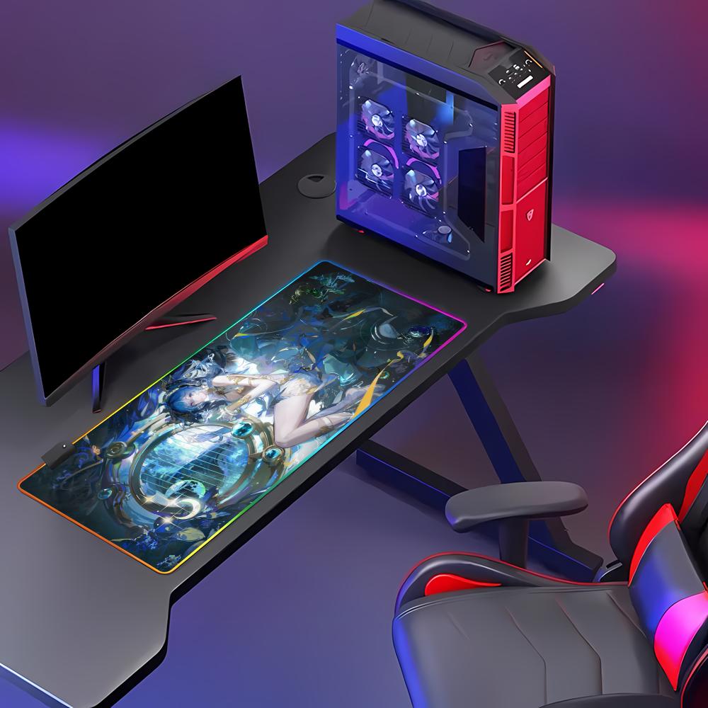 Tapis de souris de jeu XXL Iun - Rgb Mousepad avis et prix