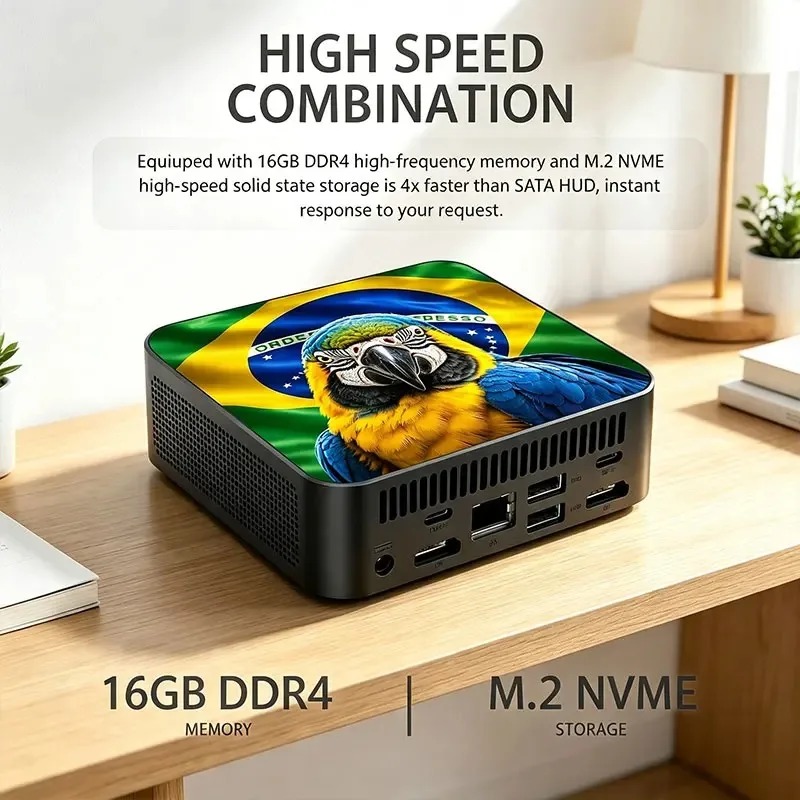 Mini PC drapeau Mexique Brésil - Pc Gaming New avis et prix