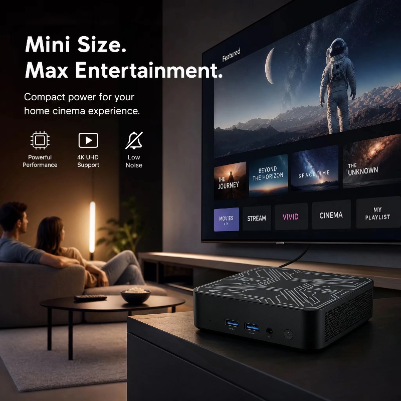 Nouveau Mini PC Portable 2026  - Pc Gaming Aesthetic avis et prix