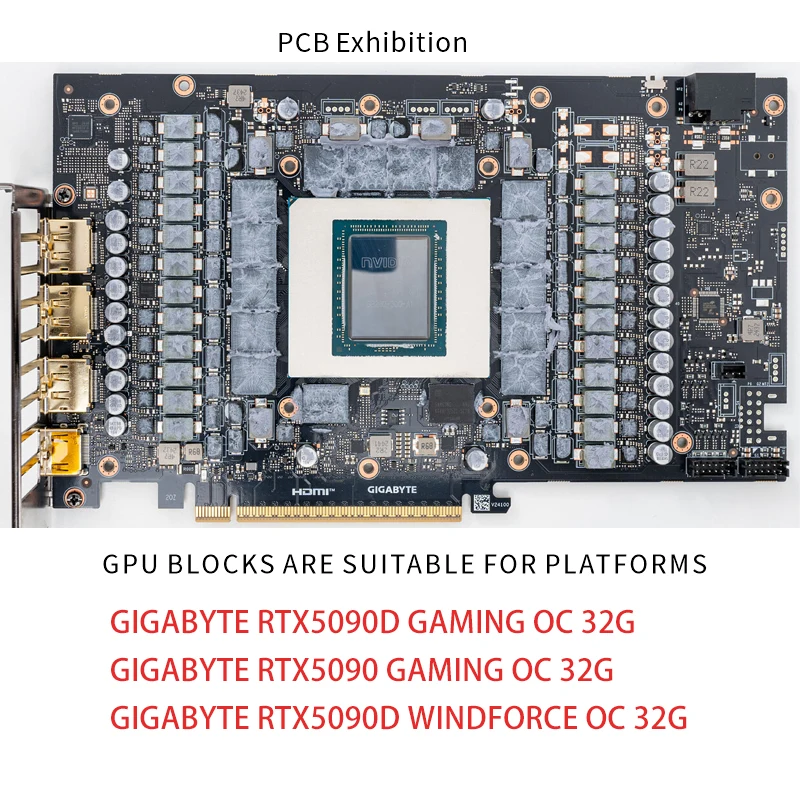 Bloc GPU Bykski N-GV5090DWF-X  - Pc Gaming Water Cooling avis et prix
