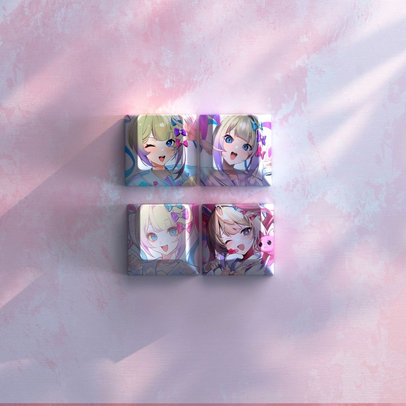 Nouveaux keycaps sur le thème  - Pc Gaming Girl avis et prix