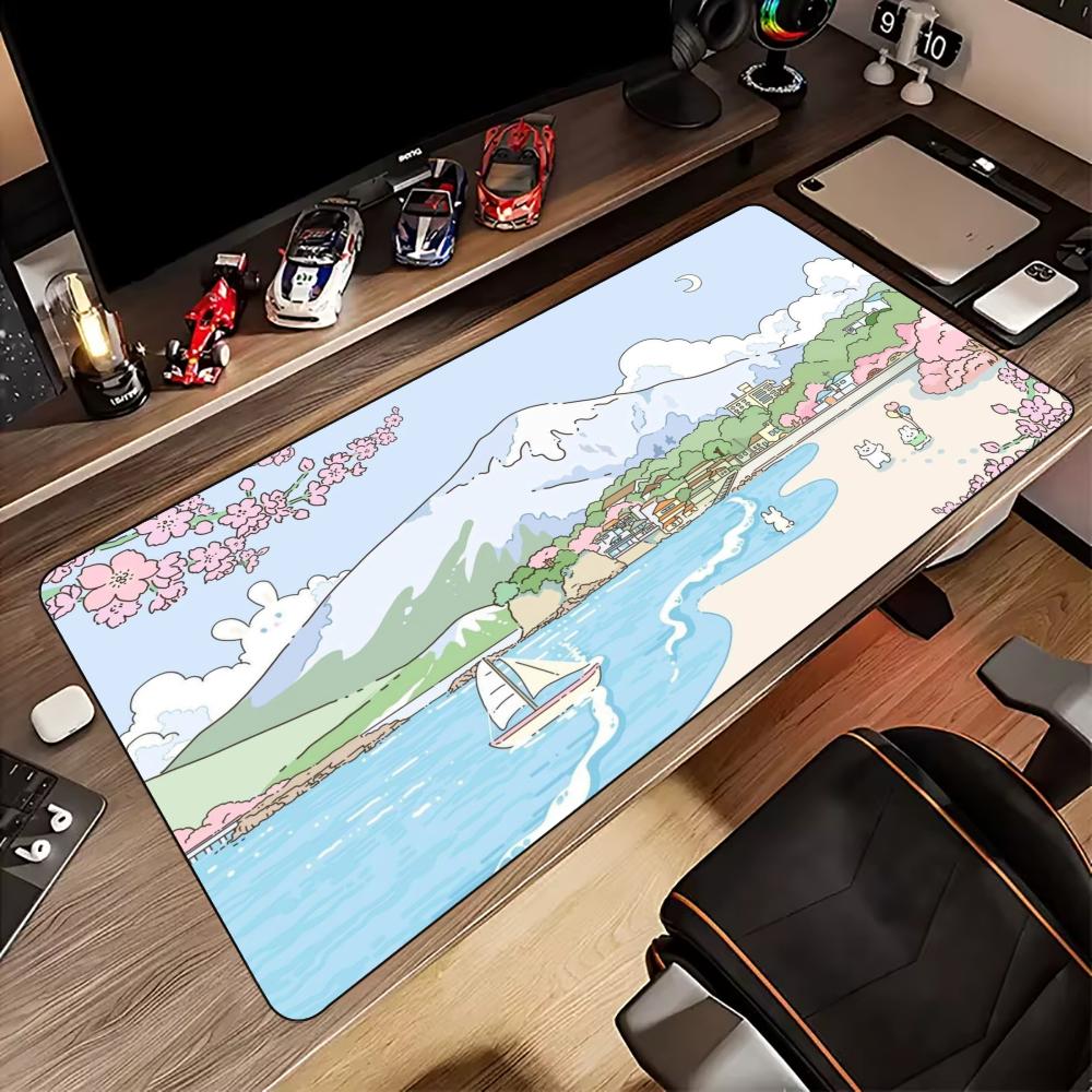 Tapis de bureau Kawaii, tapis  - Pc Gaming Kawaii avis et prix