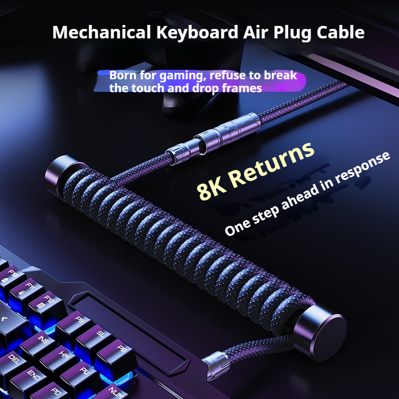 Câble de clavier enroulé Eary  - Pc Gaming Upgrades avis et prix
