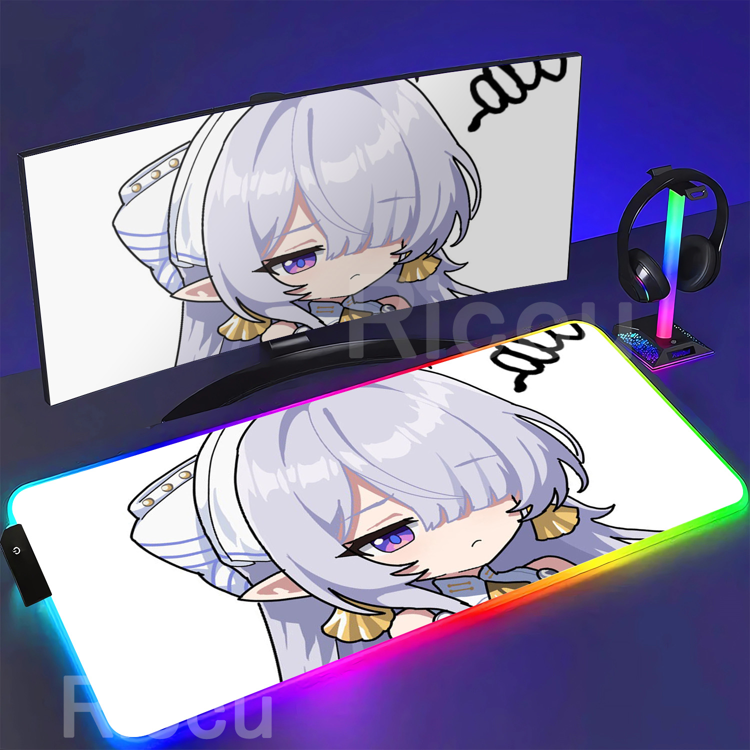 Tapis de souris RGB Velina Air - Pc Gaming Kawaii avis et prix