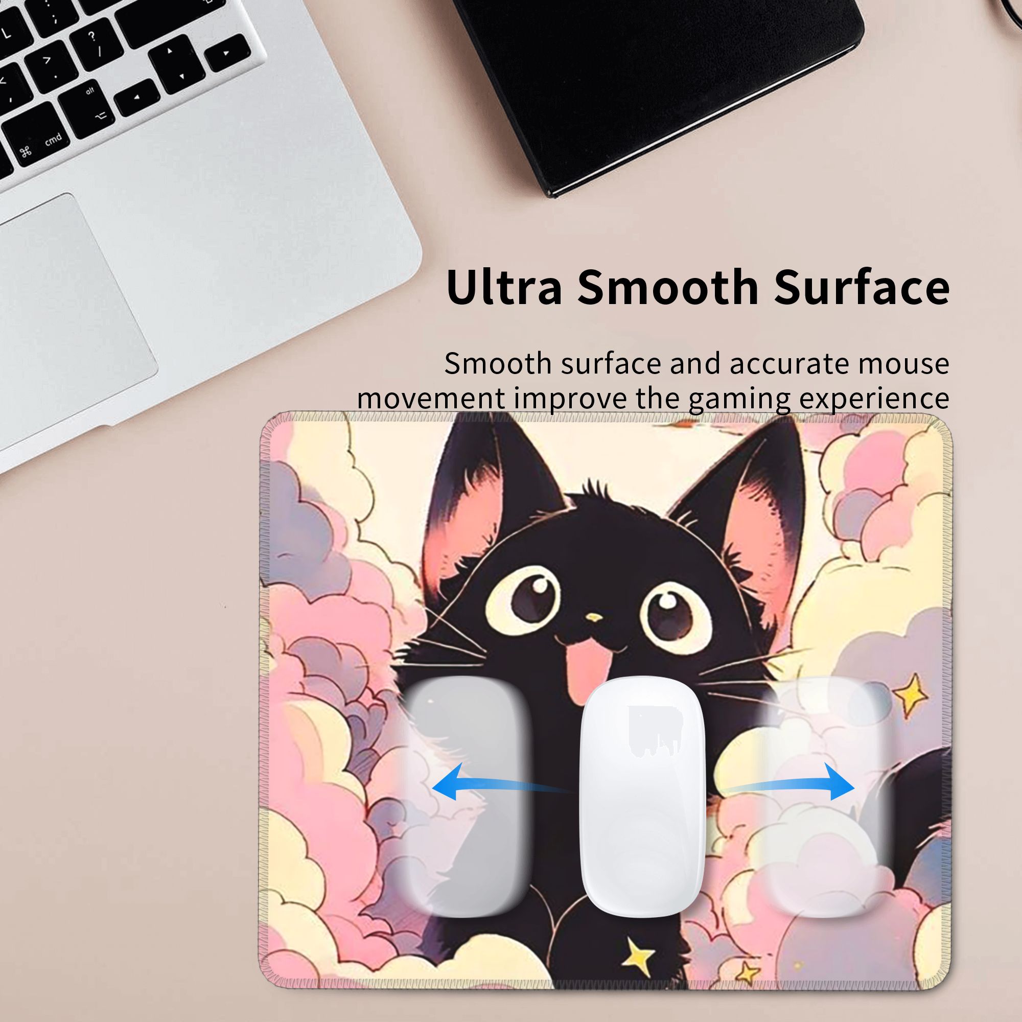 Tapis de souris avec illustrat - Pc Gaming Cloud avis et prix