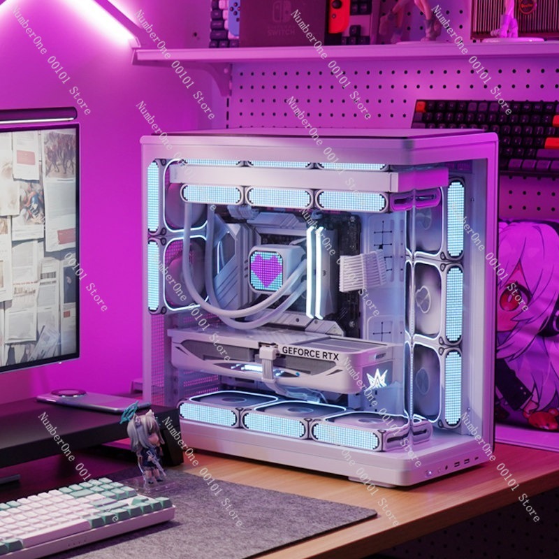 Boîtier PC en verre trempé inc - Pc Gaming Aquarium avis et prix