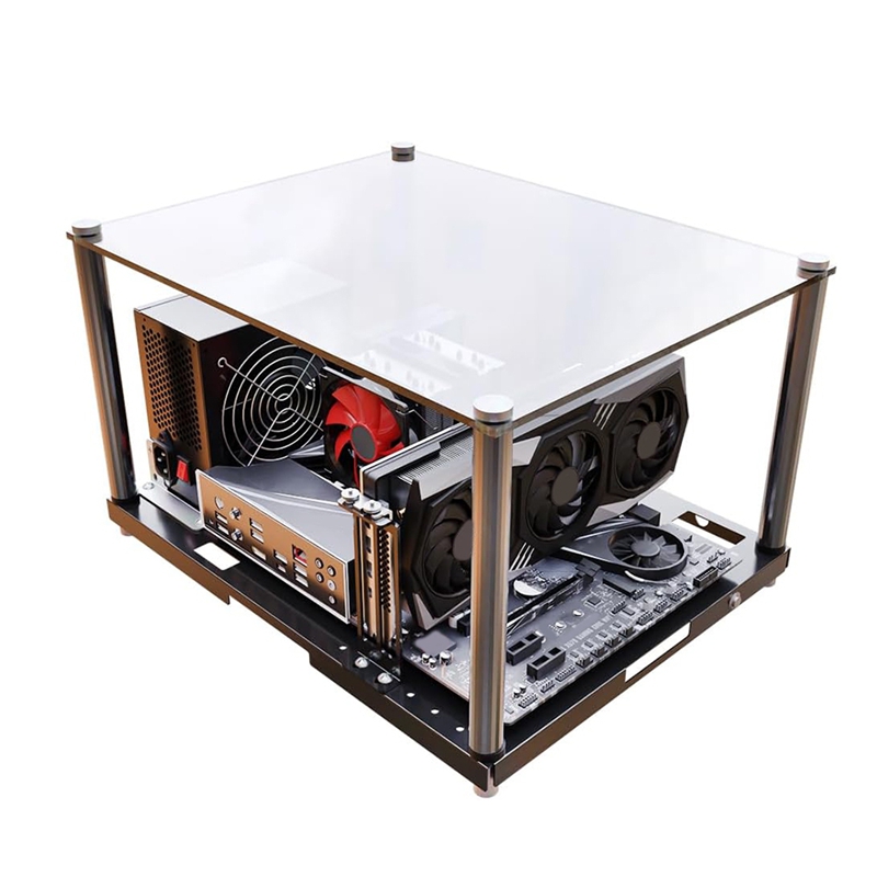 Boîtier ouvert pour PC de jeu  - Pc Gaming Test avis et prix