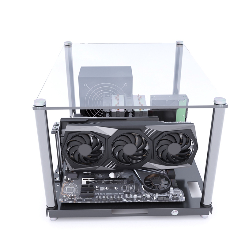 Boîtier ouvert pour PC de jeu  - Pc Gaming Test avis et prix